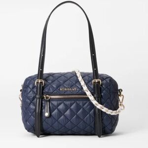 MZ Wallace Dawn/White Small Crosby Barrel bag NEW